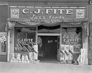 Alabama Collection: Alabama feed store front