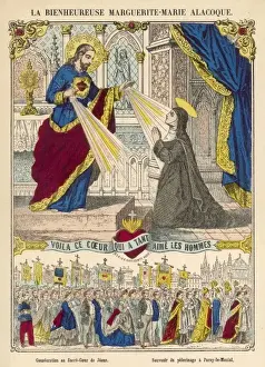 Alacoque and Jesus
