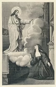 Catholic Collection: ALACOQUEs VISION 1675