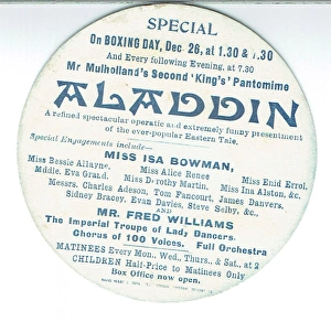 Aladdin Gallery: Aladdin, Kings Theatre, Hammersmith, London