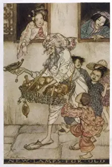 Aladdin Prints: Aladdin New Lamps 1933