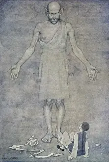 Genie Prints: Aladdin Summons Genie