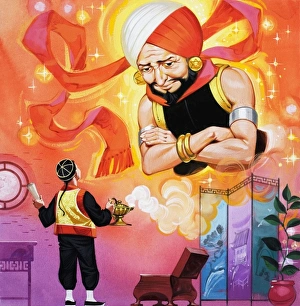 Images Dated 19th July 2006: Aladdin and his Wonderful Lamp