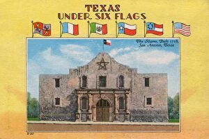 Alamo Collection: The Alamo, San Antonio, Texas, USA