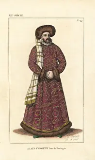 Leopoldmassard Prints: Alan IV, Duke of Brittany, died 1119