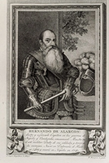 Academia Gallery: ALARCӎ, Hernando de (1466 - 1540). Spanish military