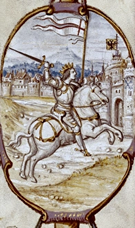 Alaric Gallery: ALARIC II ( -507). Visigothic king (484-507)