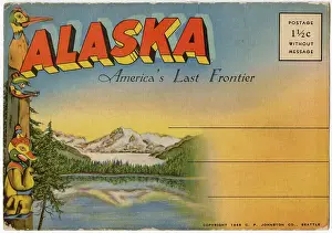 Totem Prints: Alaska, America's Last Frontier, view of scenery Date: 1946