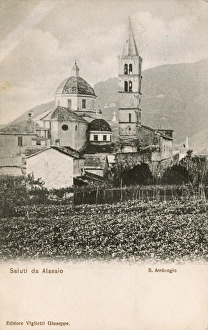 Ambrogio Gallery: Alassio, Italy - Church of St. Ambrose
