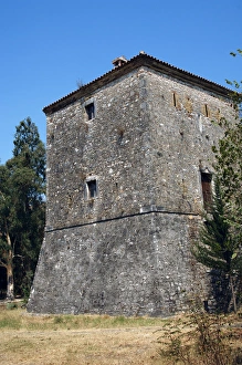 Images Dated 10th August 2007: Albania. Buthrotum. Venetian tower. 15th-16th centuries