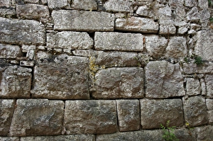 Images Dated 10th August 2007: Albania. Butrint. Cyclopean walls of the ancient city