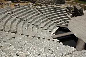 Albania. Butrint. Greek Theater. 3rd century B. C