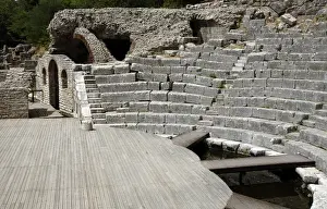 Albania. Butrint. Greek Theater. 3rd century B. C
