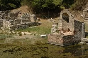 Images Dated 10th August 2007: Albania. Butrint. Temple of Asklepios