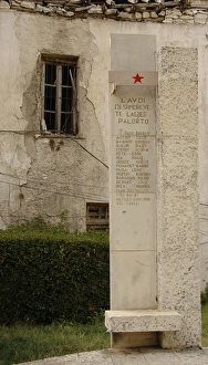Images Dated 9th August 2007: Albania. Gjirokaster. Communist monument