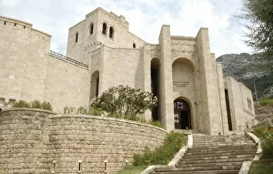 Images Dated 5th August 2007: Albania. Kruje. Castle. The National Skanderbeg Museum withi