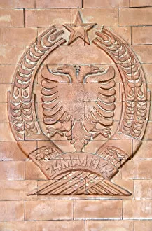 Images Dated 5th August 2007: Albania. Kruje. National Skanderbeg Museum. Double eagle sh