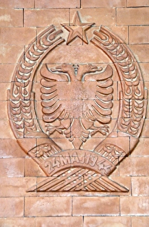 Images Dated 5th August 2007: Albania. Kruje. National Skanderbeg Museum. Double eagle sh