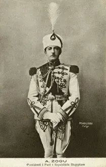 Images Dated 11th November 2011: Albanian King Zog I
