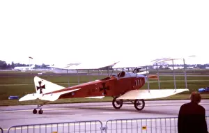 Albatros C II at Schonefeld - Photo by Hugh W. Cowin