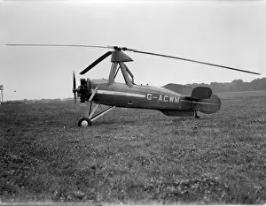 Albert Batchelors Cierva C30A autogyro G-ACWM