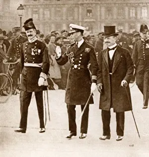 Dunkirk Prints: Albert, Duke of York lays foundation stone Dunkirk Memorial