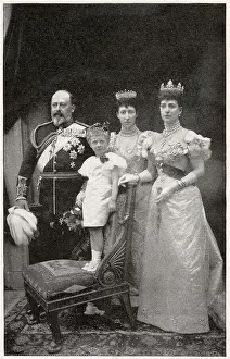 Duff Prints: Albert Edward and Alexandra, Prince & Princess Wales (later King Edward and Alexandra of Denmark)