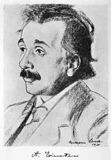 Born Prints: Albert Einstein