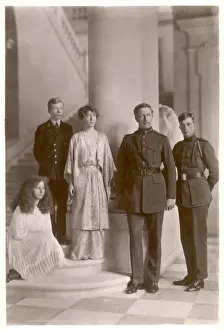 Postcd Prints: Albert I / Belgium / Postcd