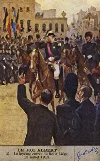 Triumphantly Prints: Albert I at Liege