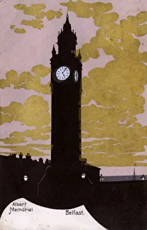 Images Dated 9th November 2017: The Albert Memorial, Belfast, Northern Ireland