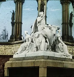 Poets Prints: Albert Memorial (View 1 ) poets