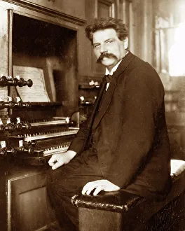 Organist Prints: Albert Schweitzer Missionary and Organist