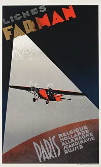 Onslow Auctioneers Prints: Albert Solon Lignes Farman