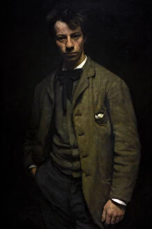 Images Dated 12th September 2013: Albert Verwey (1865-1937). Dutch poet. Portrait by Jan Veth