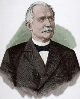 Historia Prints: Albert von Maybach (1822-1904). German lawyer, politician an