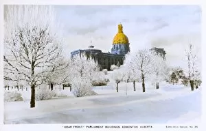 Alberta Gallery: Alberta Parliament Buildings, Edmonton, Canada - Winter