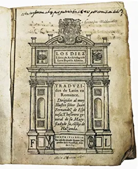 Quattrocento Prints: ALBERTI, Leon Battista (1404-1472). Italian Quattrocento