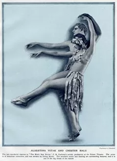 Images Dated 4th January 2012: Albertina Vitak and Chester Hale - Dancers