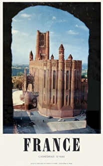 Travel Posters Collection: Albi Cathedral