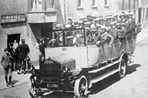 Haverfordwest Collection: Albion charabanc, Haverfordwest, South Wales