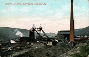Wales Gallery: Albion Colliery, Pontypridd, Glamorgan