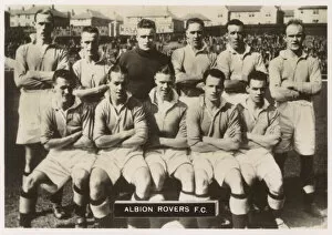 Bruce Collection: Albion Rovers FC football team 1936