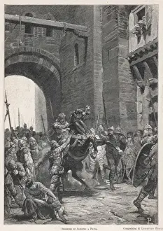 Lombards Prints: Alboin Takes Pavia