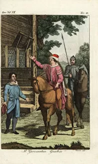 Peasants Collection: Albrecht Gessler, Habsburg bailiff at Altdorf, 14th century