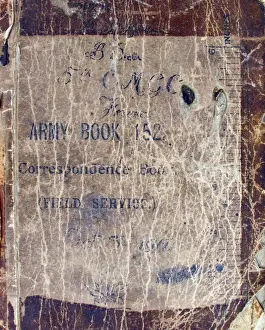 Album of 53 drawings done whilst on sctive service - WWI