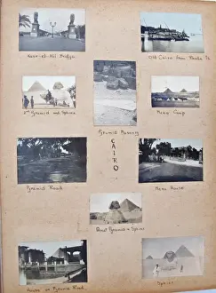 Album - Assorted photos and postcards of Egypt & Palestine