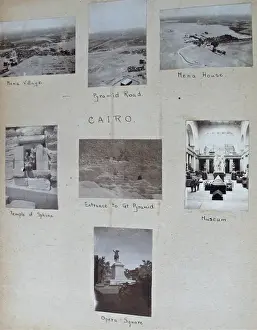 Album - Assorted photos and postcards of Egypt & Palestine