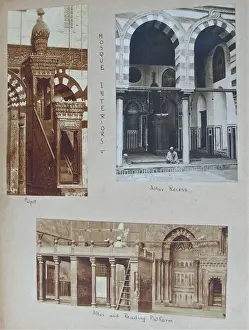 Album - Assorted photos and postcards of Egypt & Palestine
