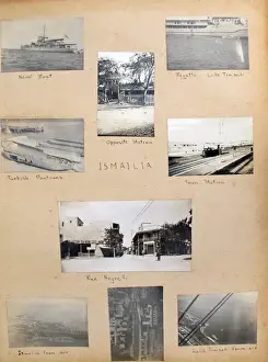 Album - Assorted photos and postcards of Egypt & Palestine